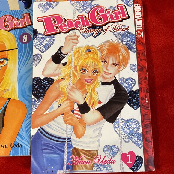 8 Vintage “Peach Girl” by Miwa Ueda Manga Novels - Picture 11 of 11